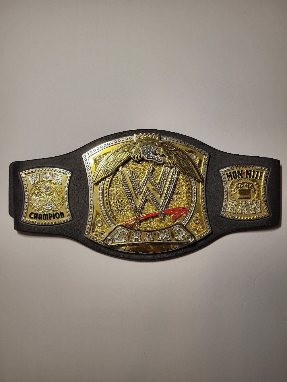 WWE Championship Monday Nite Raw Spinner Belt Replica, 2005